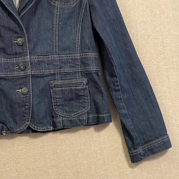 Riders Copper Jean Jacket Women's XXL Blue Denim - Picture 4 of 12